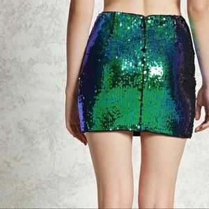 F21 Sequin Skirt